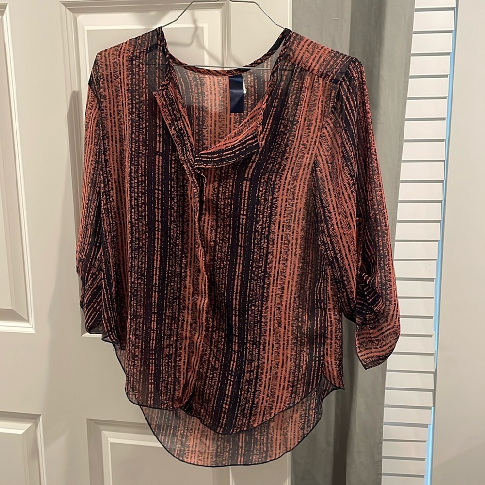 Women’s blouse: size large; good condition